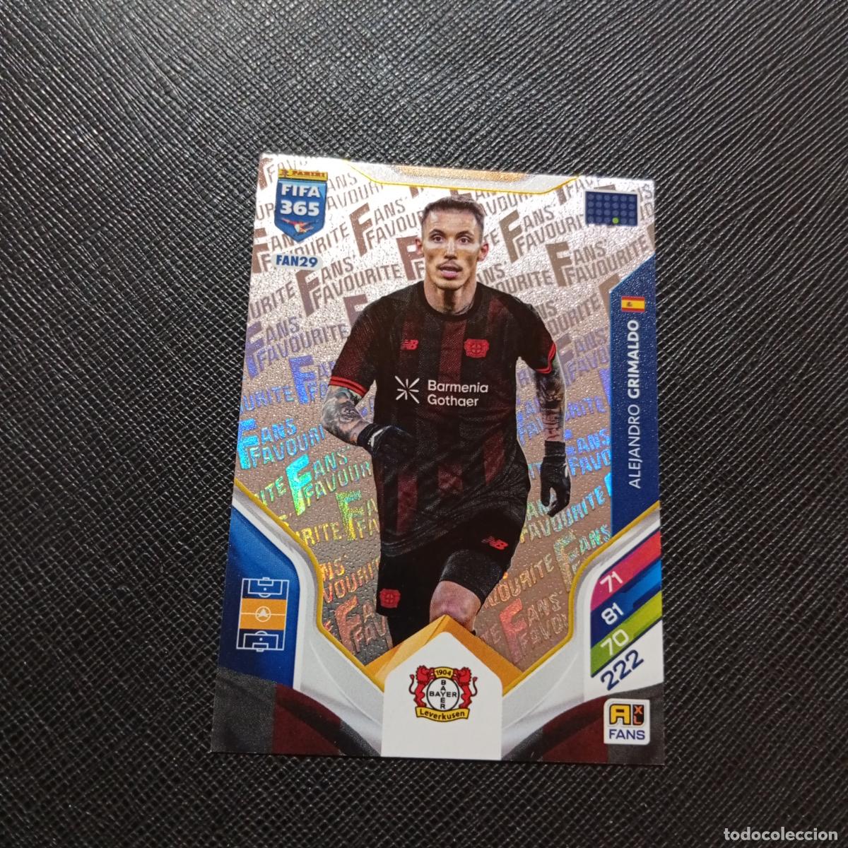 Cromos de f&uacute;tbol: FAN29 GRIMALDO LEVERKUSEN ADRENALYN 2025 2026 FIFA 365 CROMO FUTBOL 25 26 - A215 PG48