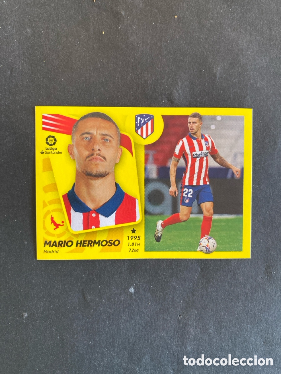 Cromos de f&uacute;tbol: Cromo liga 21/22 Atl&eacute;tico de Madrid N* 11A