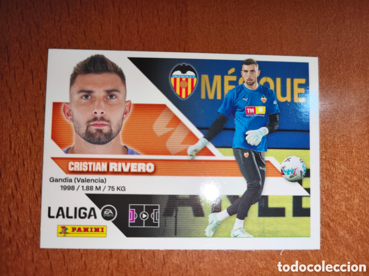 Cromos de f&uacute;tbol: Rivero n&deg;4 liga este 26/27 Valencia