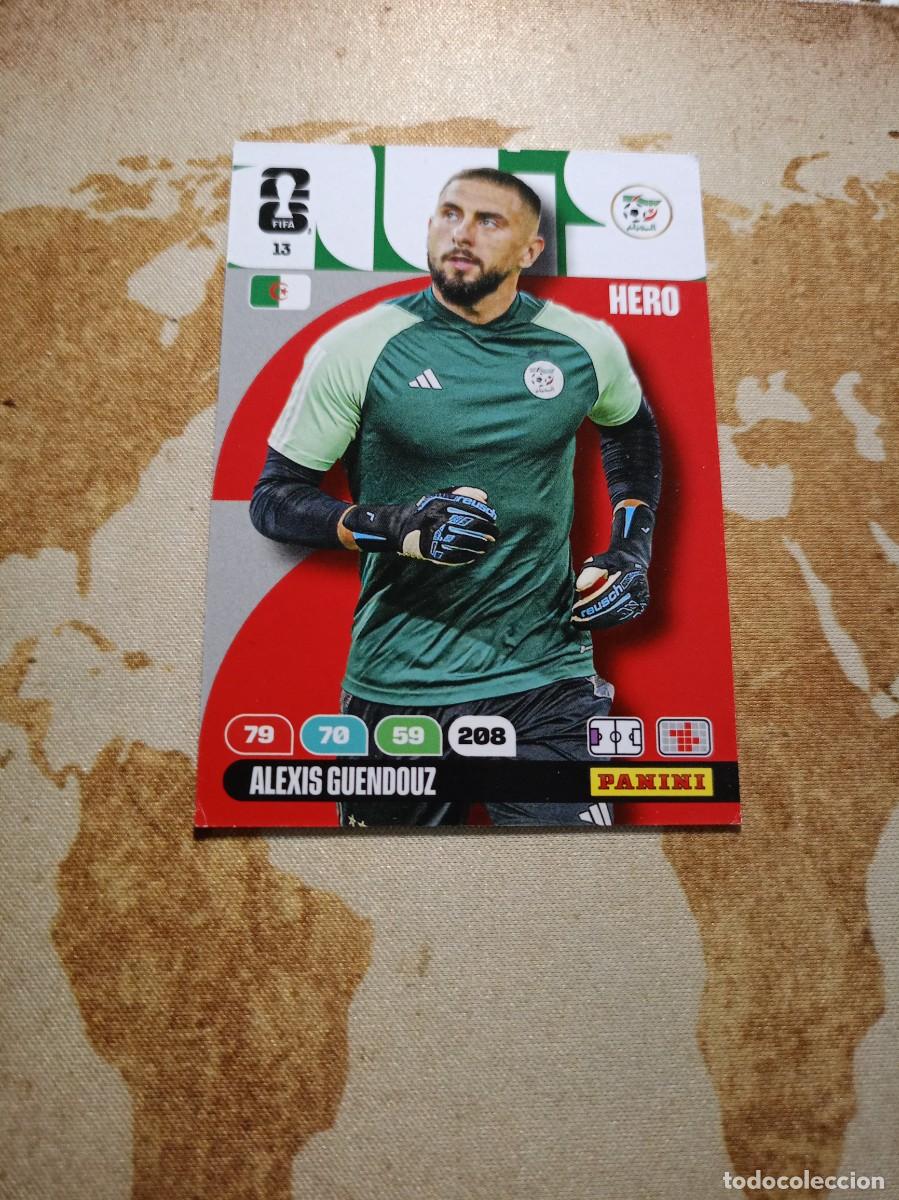 Cromos de f&uacute;tbol: # Argelia 13 ALEXIS GUENDOUZ Adrenalyn WORLD cup 2026