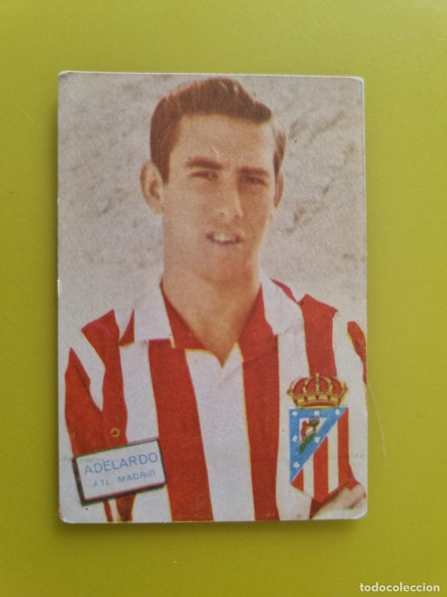 Fu&szlig;ball-Sticker: CROMO FUTBOL FHER 61 62 1961 1962 NUNCA PEGADO SIN PEGAR ADELARDO AT DE MADRID AR926