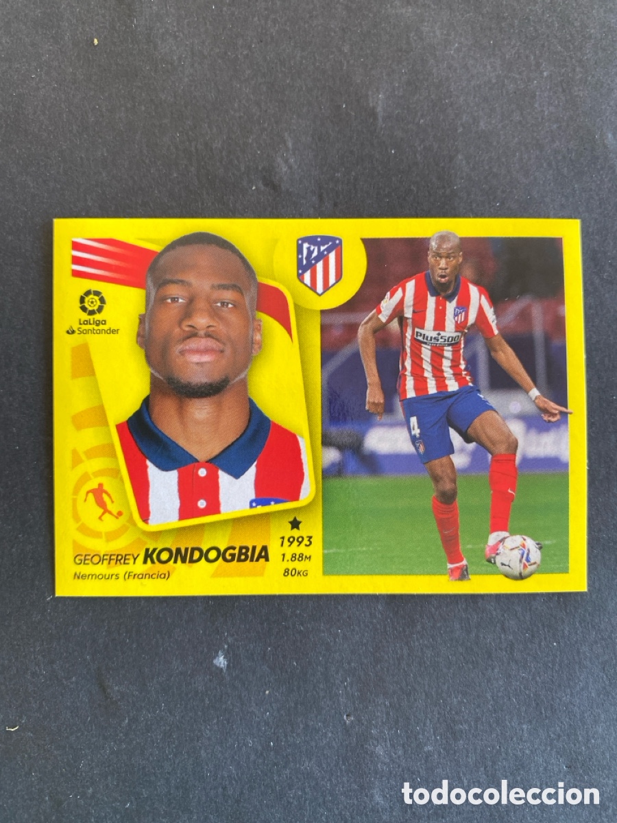 Fu&szlig;ball-Sticker: Cromo liga 21/22 Atl&eacute;tico de Madrid N* 13A
