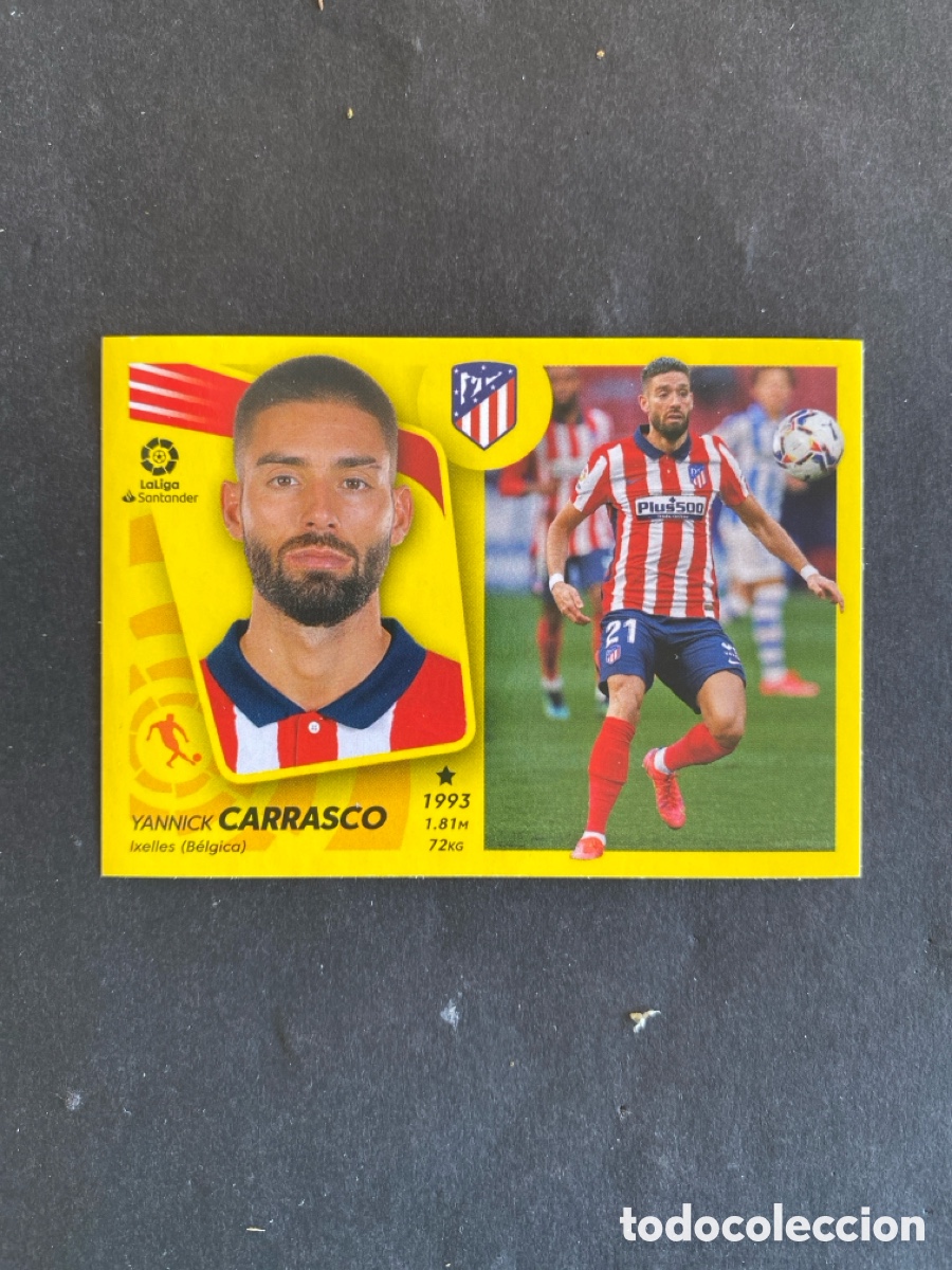 Football Stickers: Cromo liga 21/22 Atl&eacute;tico de Madrid N* 16