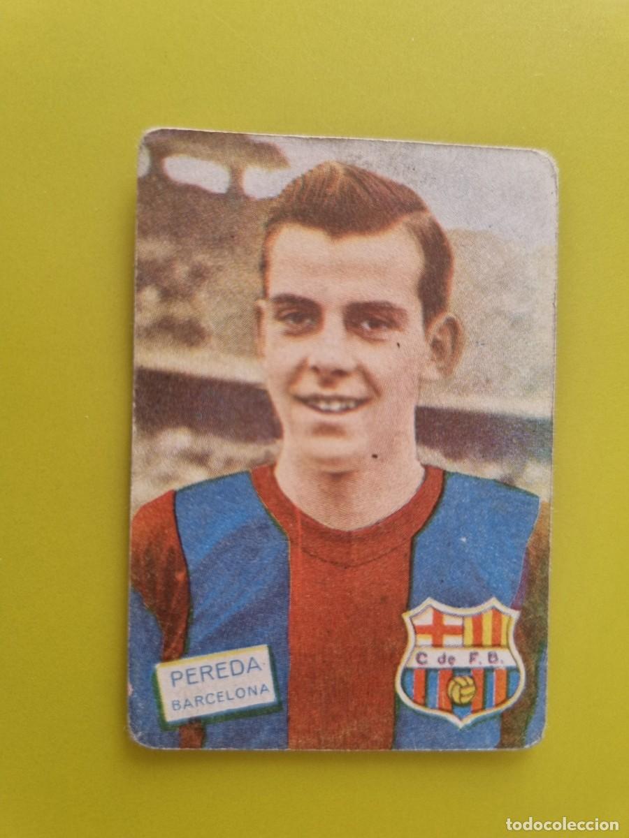 Football Stickers: CROMO FUTBOL FHER 61 62 1961 1962 NUNCA PEGADO SIN PEGAR PEREDA FC BARCELONA AR926