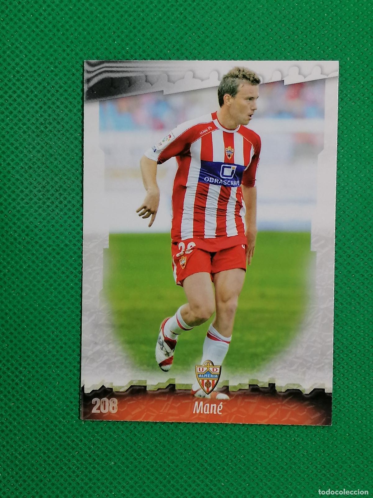 Football Stickers: 208 MANE ALMERIA ⚽ MUNDICROMO LAS FICHAS DE LA LIGA 08 09 2008 2009 ⚽
