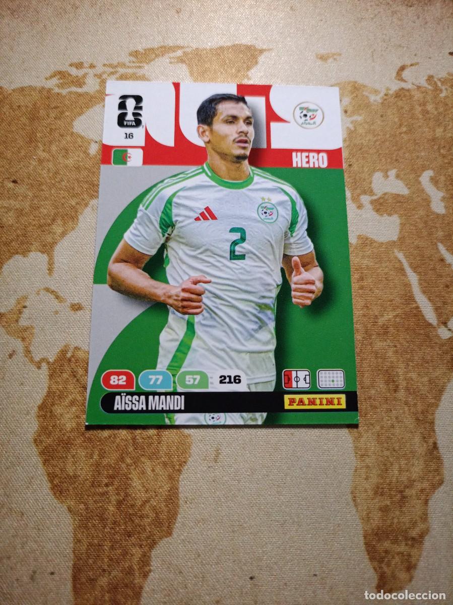 Football Stickers: # Argelia 16 AISSA MANDI Adrenalyn WORLD cup 2026