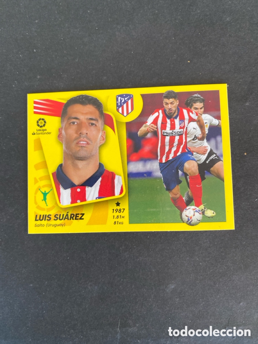 Cromos de f&uacute;tbol: Cromo liga 21/22 Atl&eacute;tico de Madrid N* 20