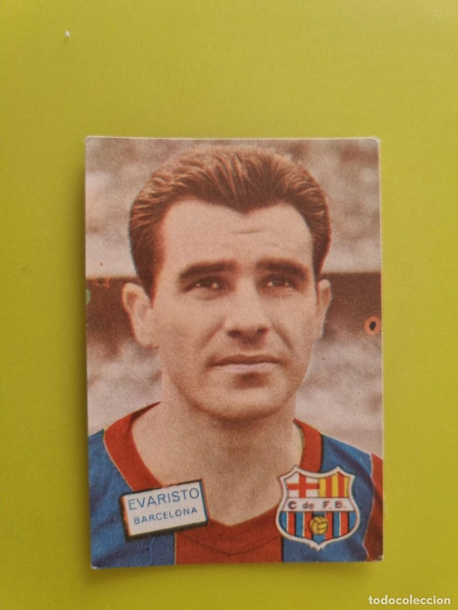 Football Stickers: CROMO FUTBOL FHER 61 62 1961 1962 NUNCA PEGADO SIN PEGAR EVARISTO FC BARCELONA AR926