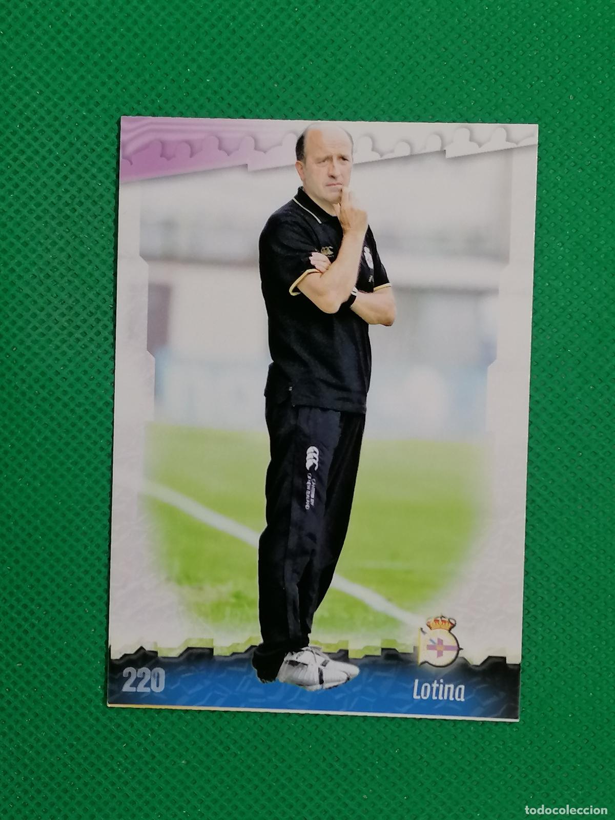 Cromos de f&uacute;tbol: 220 LOTINA DEPORTIVO ⚽ MUNDICROMO LAS FICHAS DE LA LIGA 08 09 2008 2009 ⚽