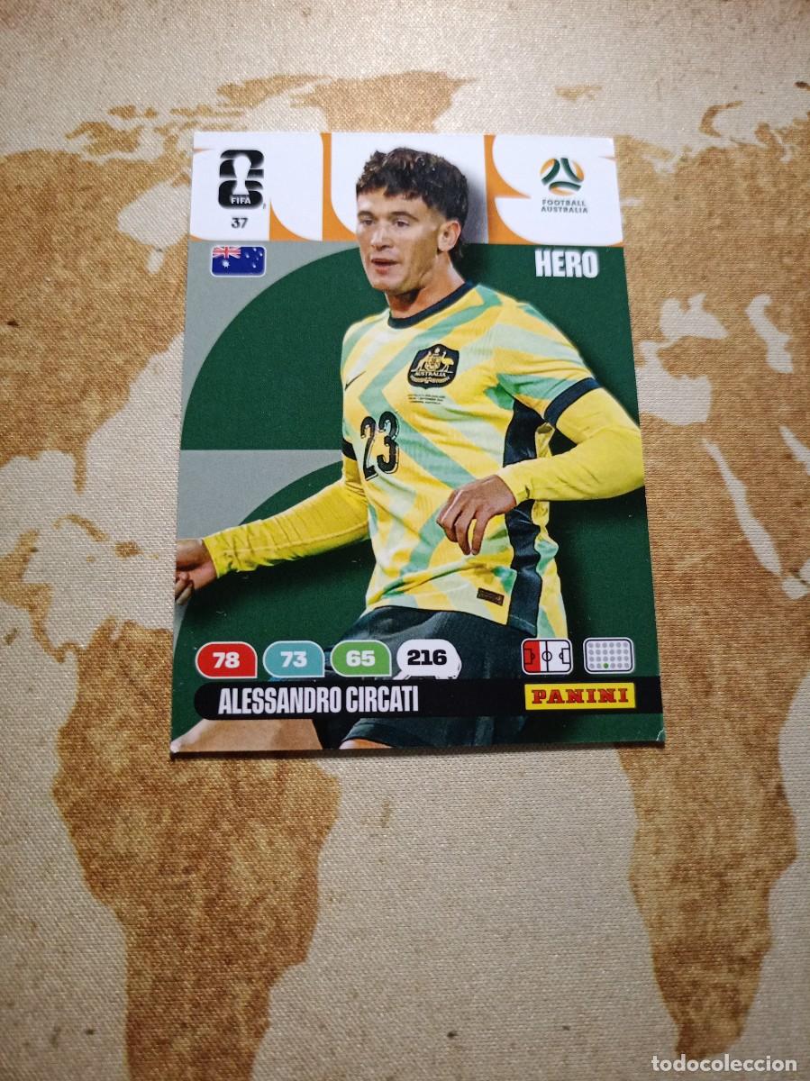 Cromos de f&uacute;tbol: # Australia 37 ALESSANDRO CIRCATI Adrenalyn WORLD cup 2026