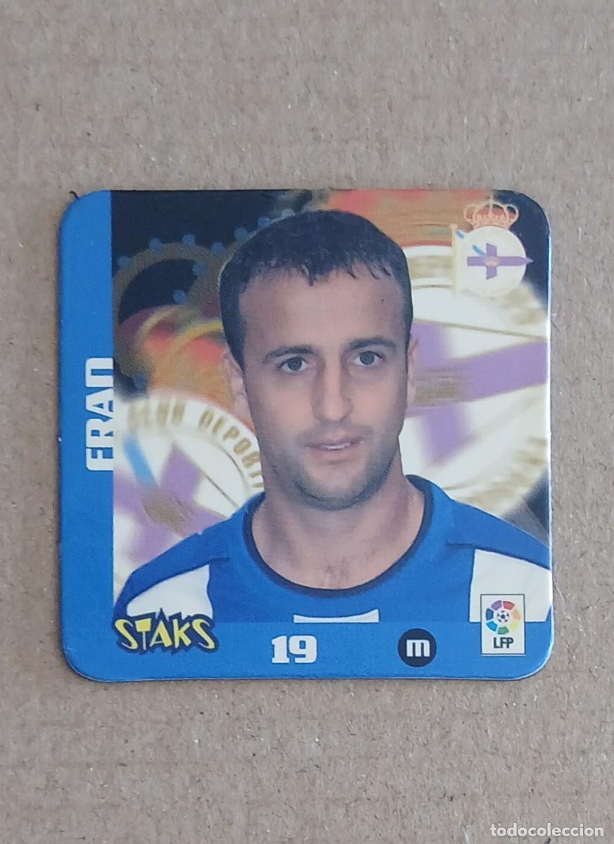 Cromos de f&uacute;tbol: STAK n&ordm; 19 FRAN DEPORTIVO STAKS LA RAZ&Oacute;N LIGA 2003-2004 DE PANINI.