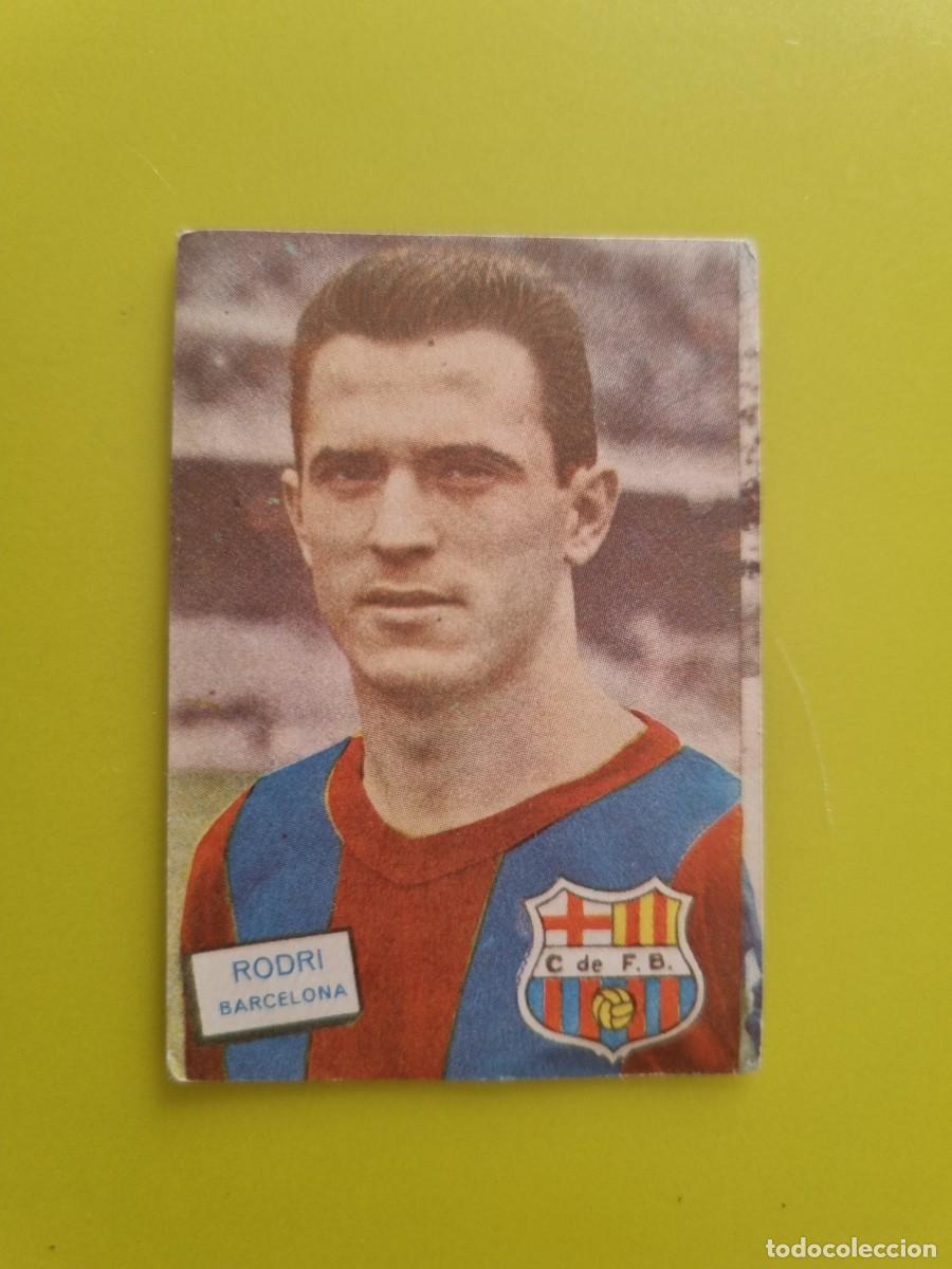 Cromos de Futebol: CROMO FUTBOL FHER 61 62 1961 1962 NUNCA PEGADO SIN PEGAR RODRI FC BARCELONA AR926