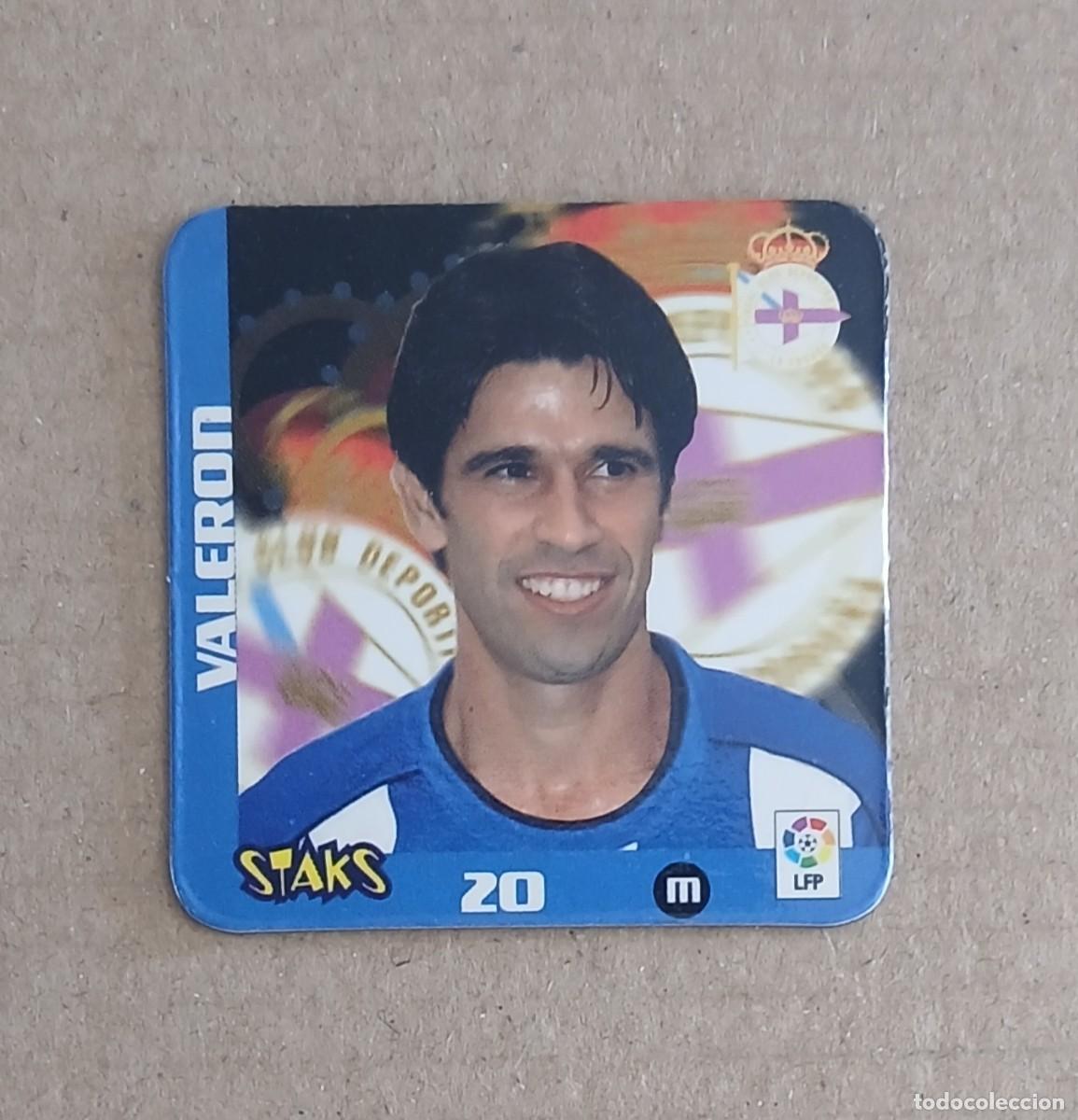 Cromos de Futebol: STAK n&ordm; 20 VALER&Oacute;N DEPORTIVO STAKS LA RAZ&Oacute;N LIGA 2003-2004 DE PANINI.
