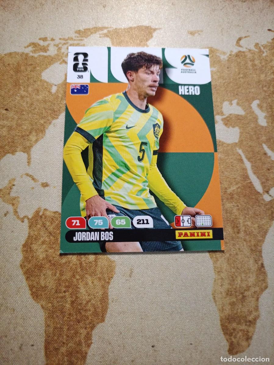 Cromos de Futebol: # Australia 38 JORDAN BOS Adrenalyn WORLD cup 2026