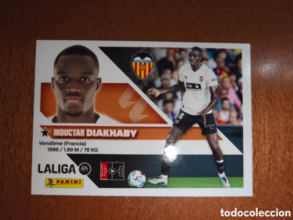 Cromos de Futebol: Diakhaby n&deg;8B liga este 26/27 Valencia