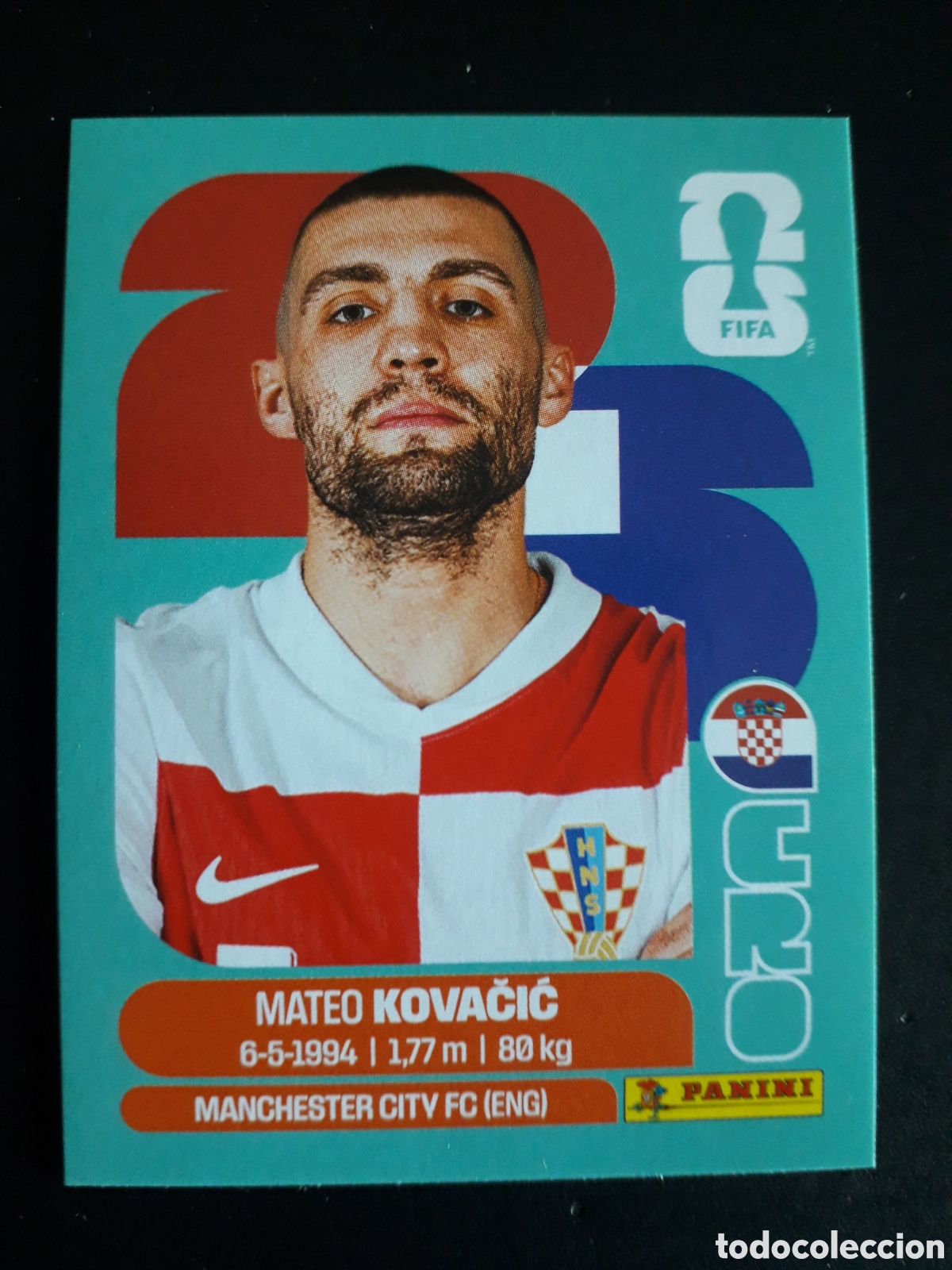 Cromos de Futebol: KOVAČIĆ CROACIA CRO 10 MUNDIAL F&Uacute;TBOL 2026 FIFA WORLD CUP PANINI SIN PEGAR PEDIDO M&Iacute;NIMO 3&euro;
