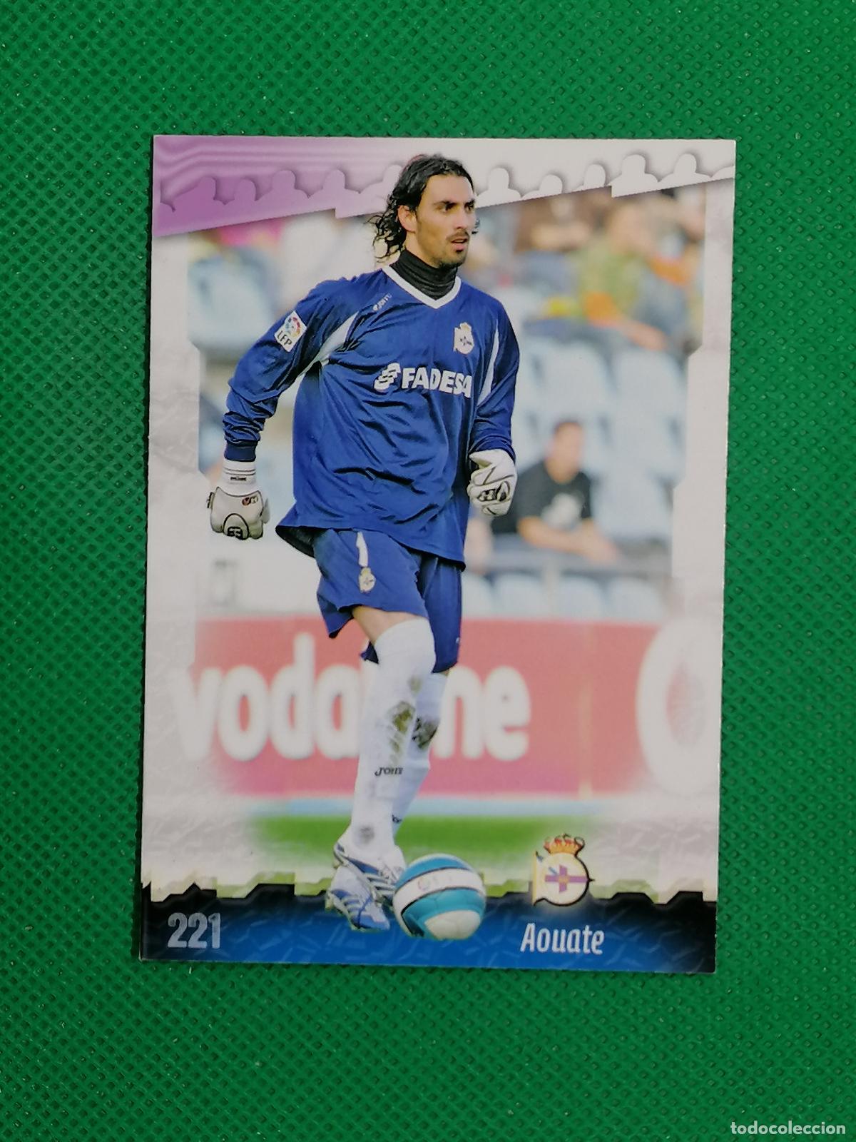 Cromos de Futebol: 221 AOUATE DEPORTIVO ⚽ MUNDICROMO LAS FICHAS DE LA LIGA 08 09 2008 2009 ⚽