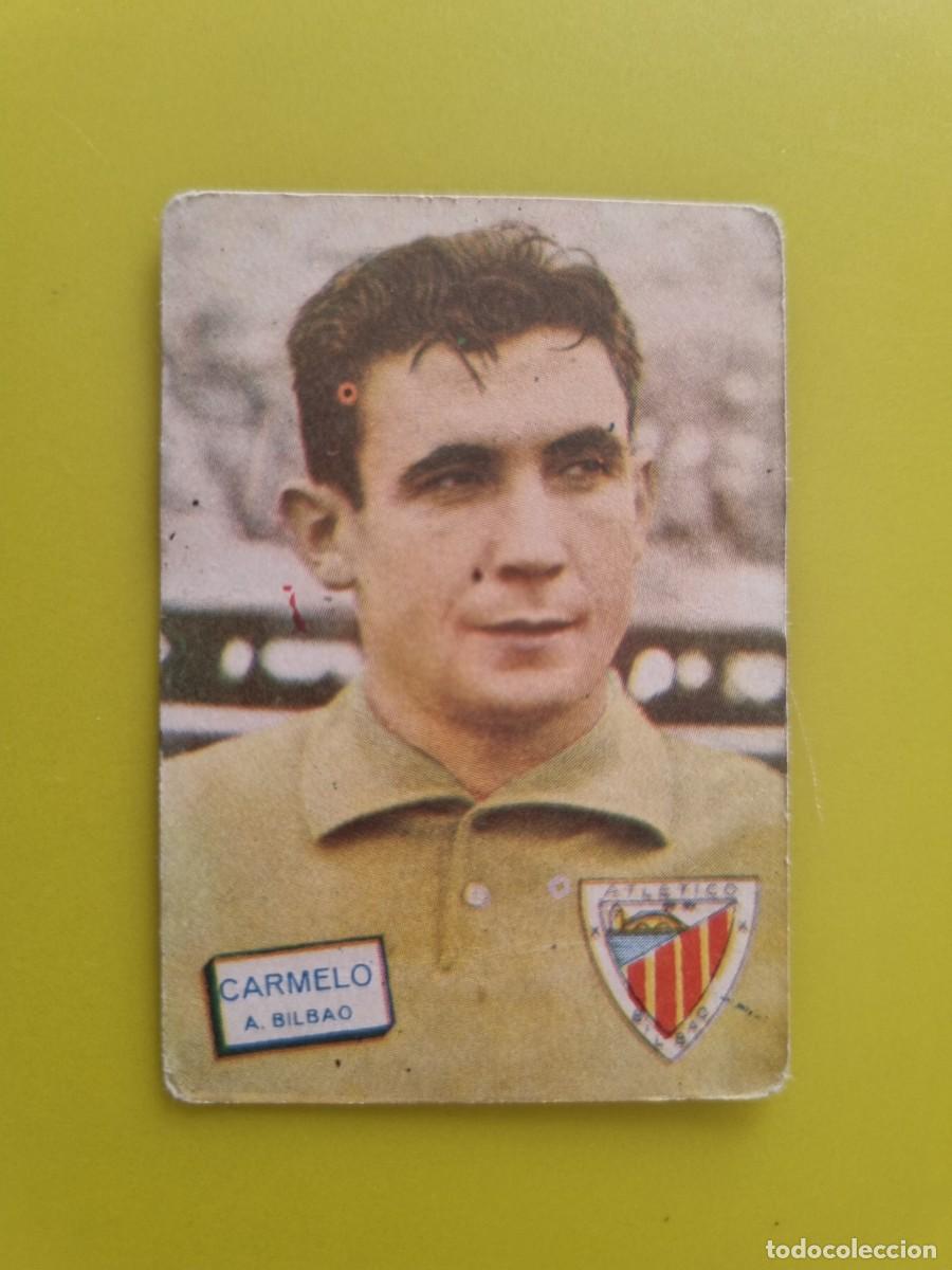 Cromos de Futebol: CROMO FUTBOL FHER 61 62 1961 1962 NUNCA PEGADO SIN PEGAR CARMELO ATH BILBAO AR926