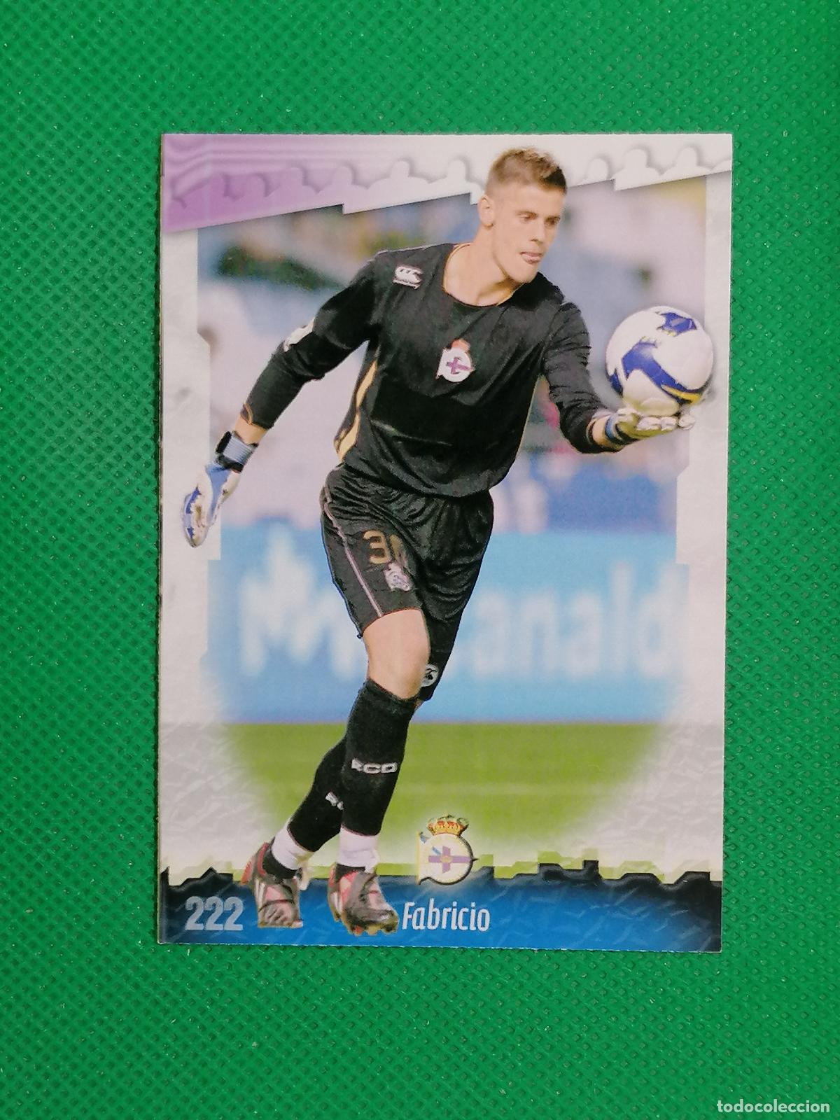 Cartes &agrave; collectionner de Football: 222 FABRICIO DEPORTIVO ⚽ MUNDICROMO LAS FICHAS DE LA LIGA 08 09 2008 2009 ⚽