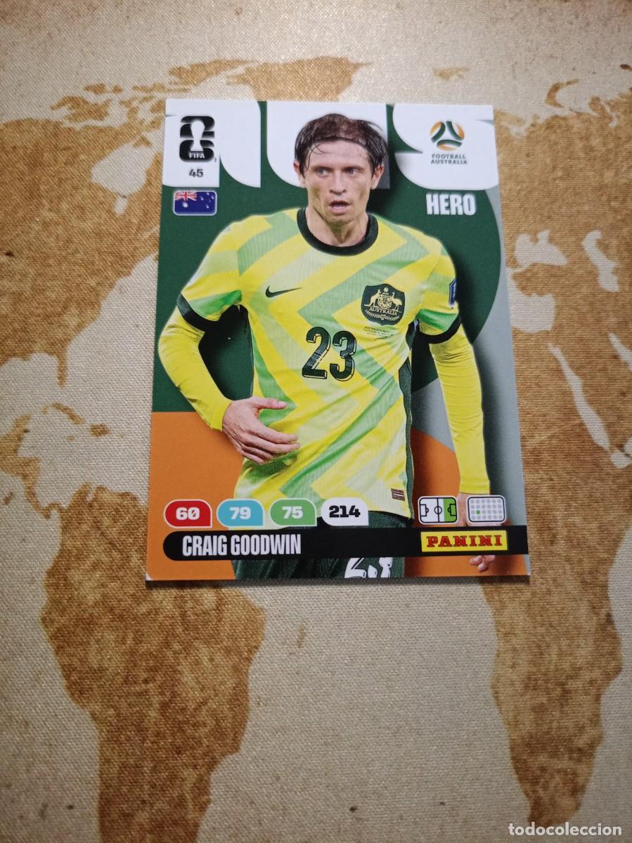 Cartes &agrave; collectionner de Football: # Australia 45 CRAIG GOODWIN Adrenalyn WORLD cup 2026