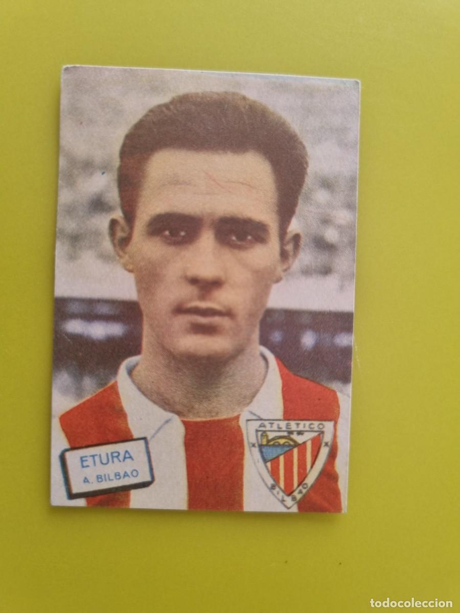 Cartes &agrave; collectionner de Football: CROMO FUTBOL FHER 61 62 1961 1962 NUNCA PEGADO SIN PEGAR ETURA ATH BILBAO AR926