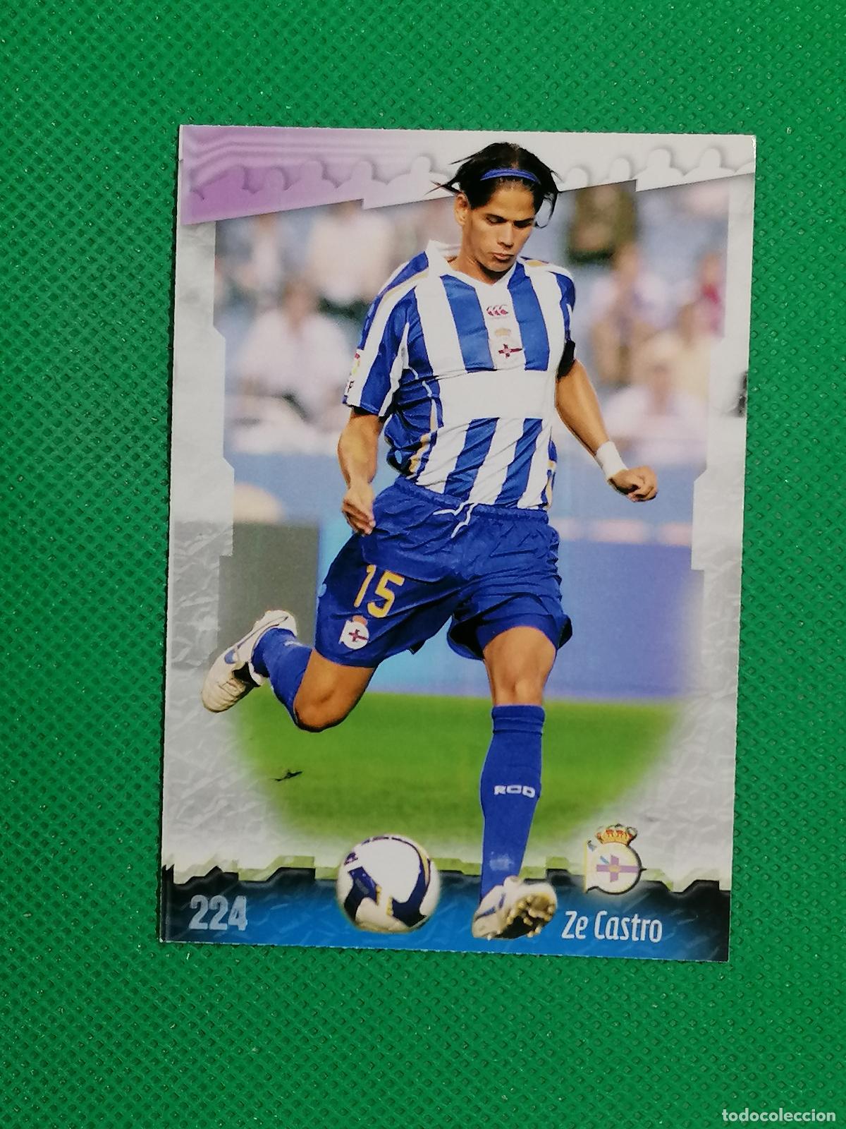 Cartes &agrave; collectionner de Football: 224 ZE CASTRO DEPORTIVO ⚽ MUNDICROMO LAS FICHAS DE LA LIGA 08 09 2008 2009 ⚽