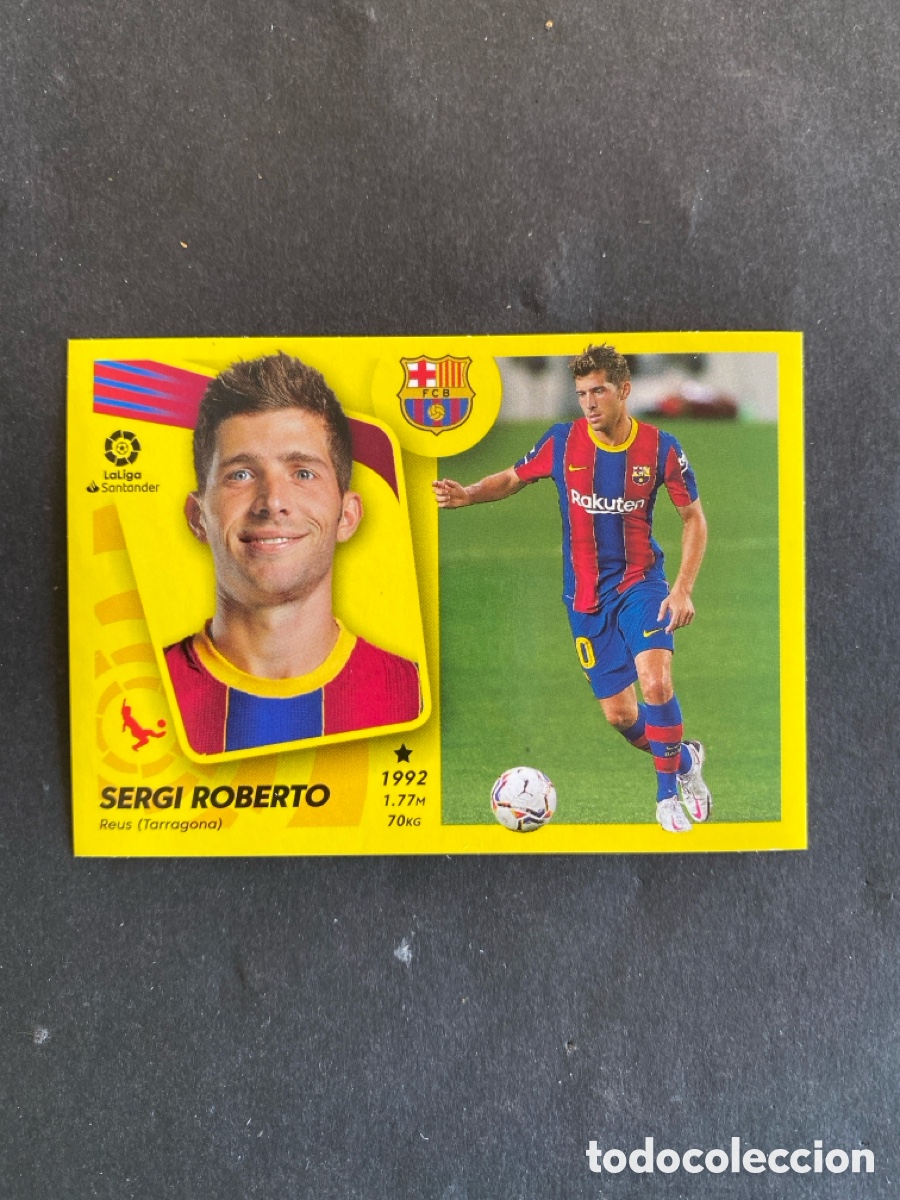Cartes &agrave; collectionner de Football: Cromo liga 21/22 Barcelona N* 7B