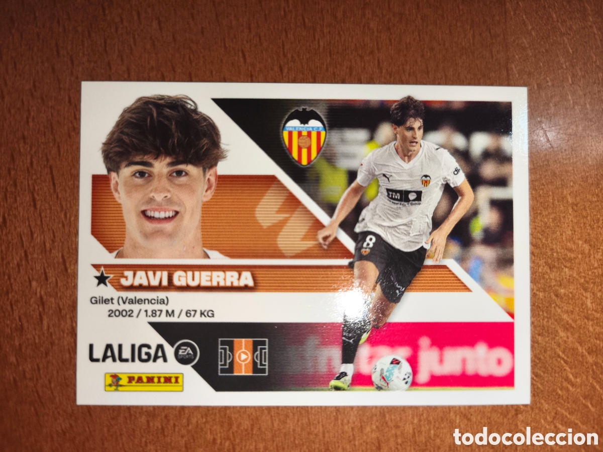Cartes &agrave; collectionner de Football: Javi Guerra n&deg;13 liga este 26/27 Valencia
