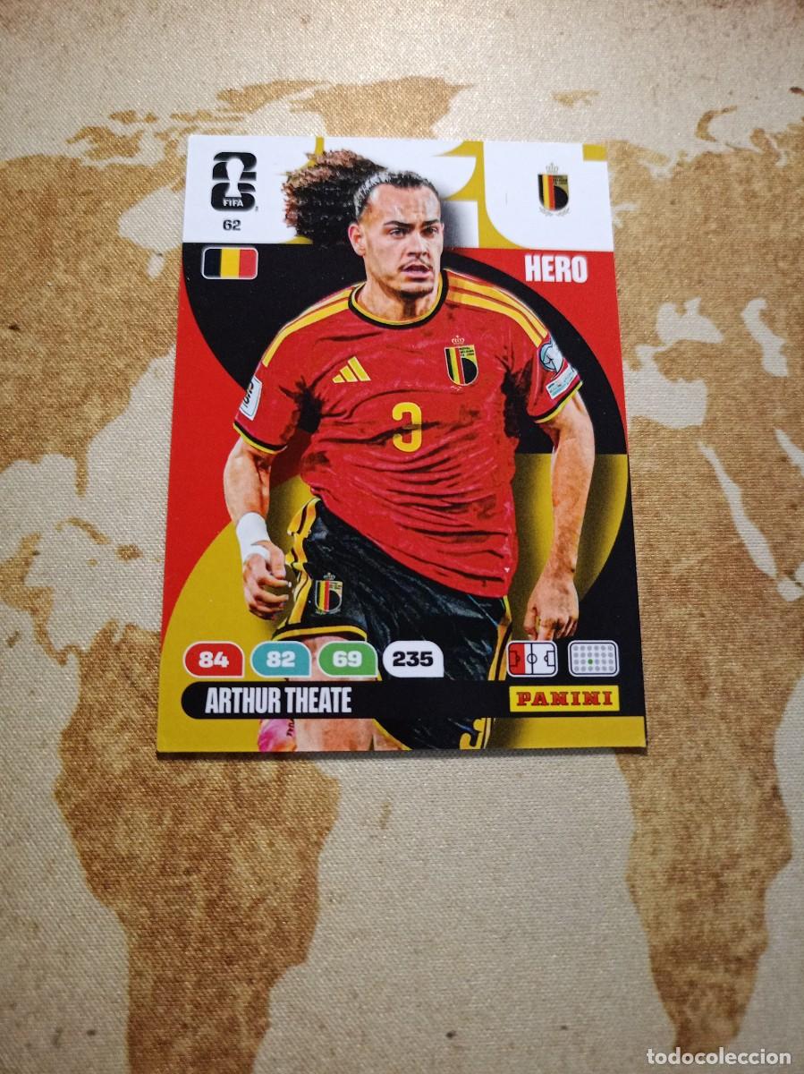 Cartes &agrave; collectionner de Football: # B&eacute;lgica 62 ARTHUR THEATE Adrenalyn WORLD cup 2026