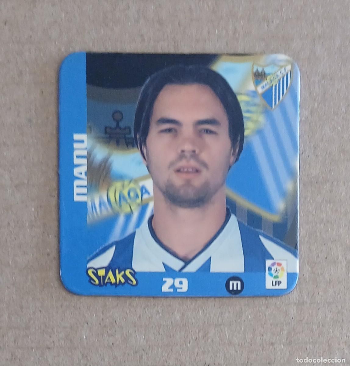 Cartes &agrave; collectionner de Football: STAK n&ordm; 29 MANU M&Aacute;LAGA STAKS LA RAZ&Oacute;N LIGA 2003-2004 DE PANINI.