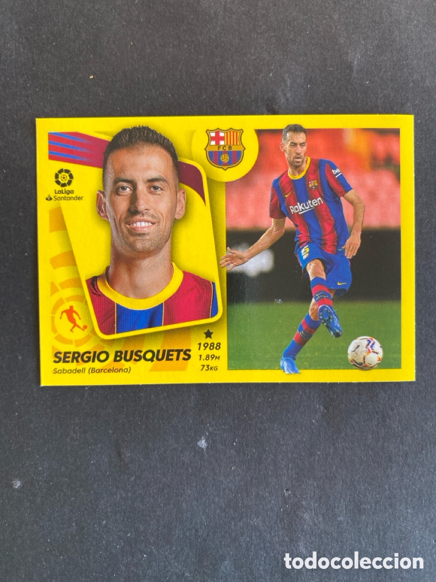 Cartes &agrave; collectionner de Football: Cromo liga 21/22 Barcelona N* 13