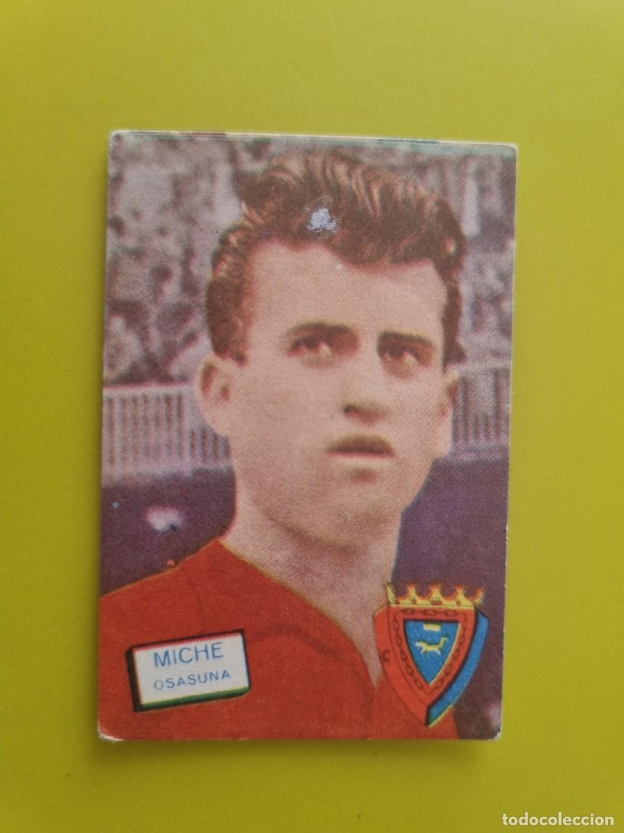 Cartes &agrave; collectionner de Football: CROMO FUTBOL FHER 61 62 1961 1962 NUNCA PEGADO SIN PEGAR MICHE OSASUNA AR926