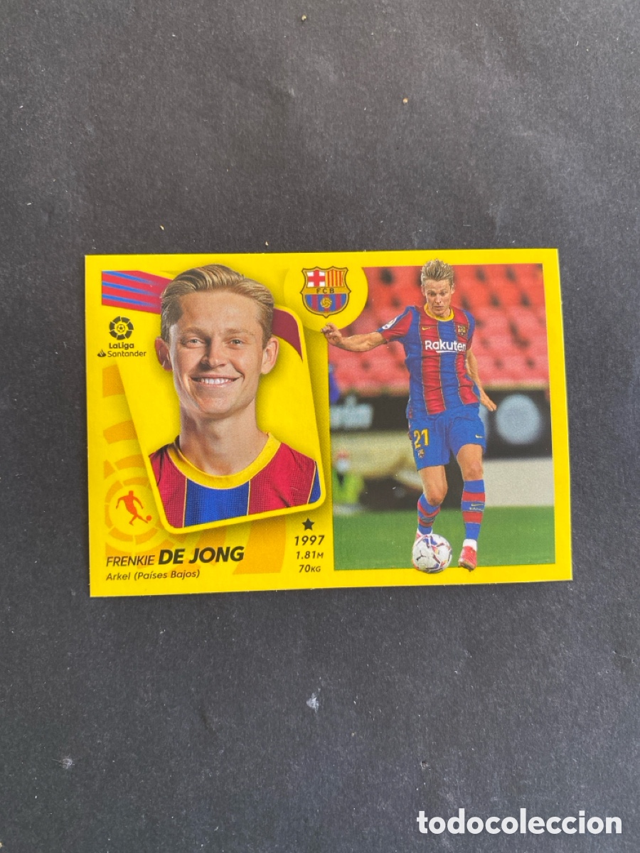 Football Stickers: Cromo liga 21/22 Barcelona N* 14