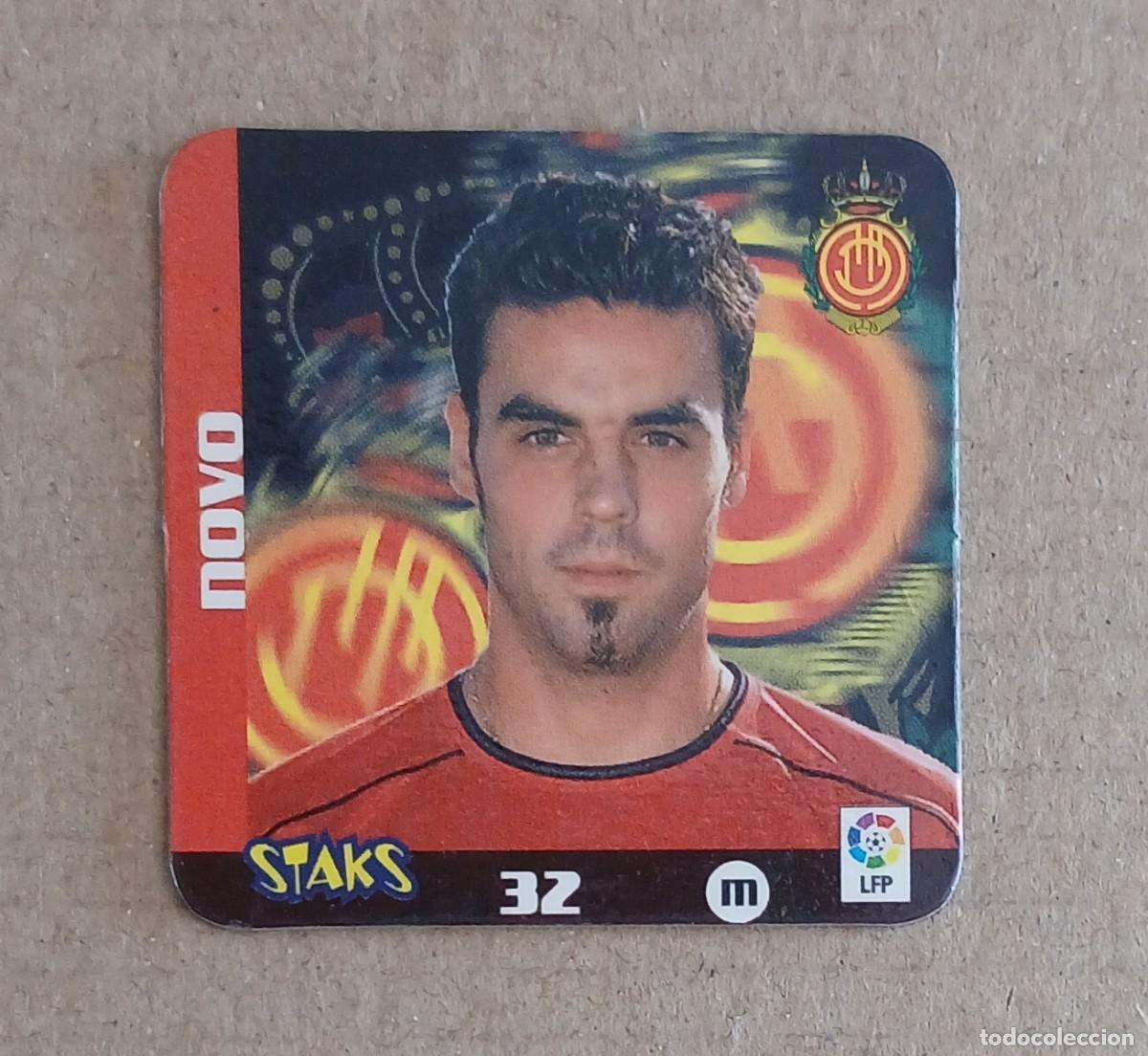 Fu&szlig;ball-Sticker: STAK n&ordm; 32 NOVO REAL MALLORCA STAKS LA RAZ&Oacute;N LIGA 2003-2004 DE PANINI.