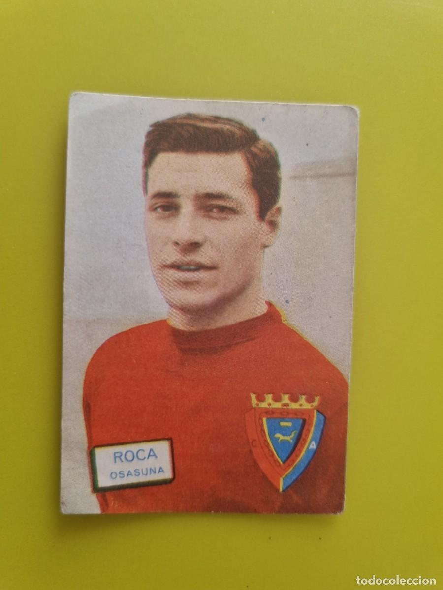 Fu&szlig;ball-Sticker: CROMO FUTBOL FHER 61 62 1961 1962 NUNCA PEGADO SIN PEGAR ROCA OSASUNA AR926