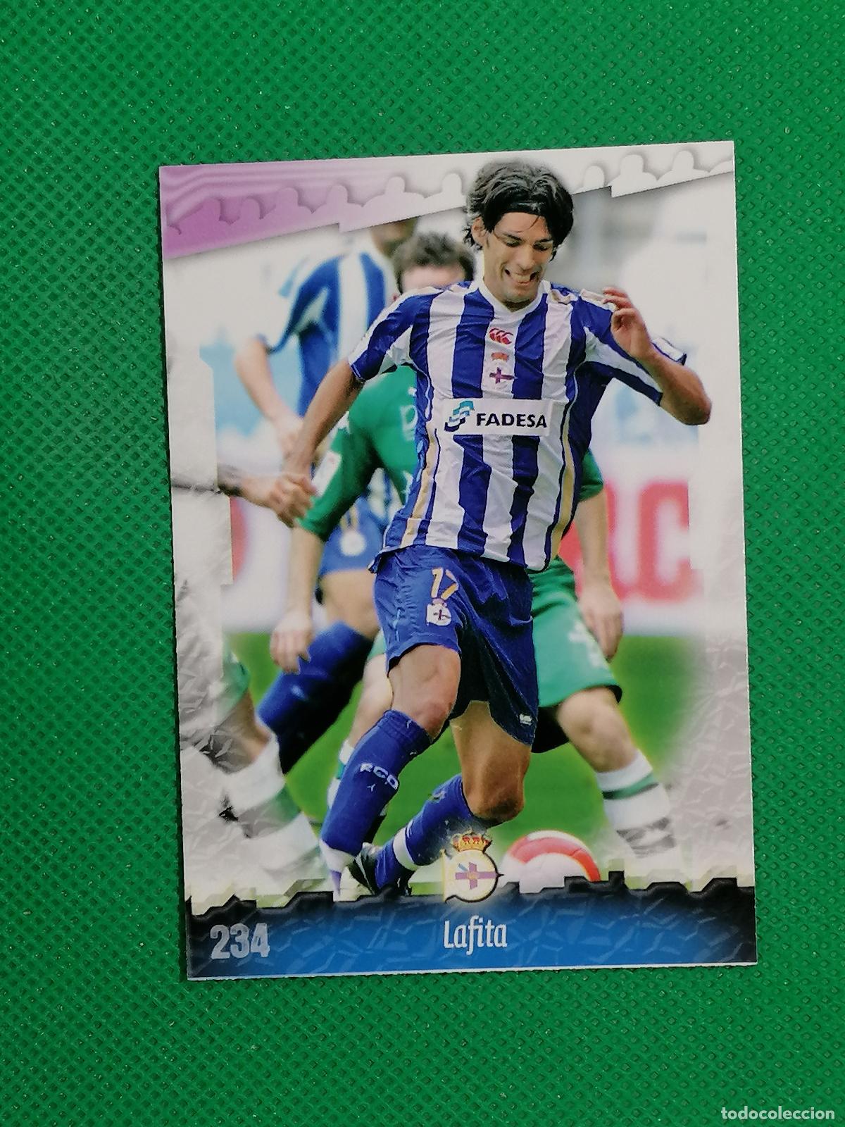 Fu&szlig;ball-Sticker: 234 LAFITA DEPORTIVO ⚽ MUNDICROMO LAS FICHAS DE LA LIGA 08 09 2008 2009 ⚽