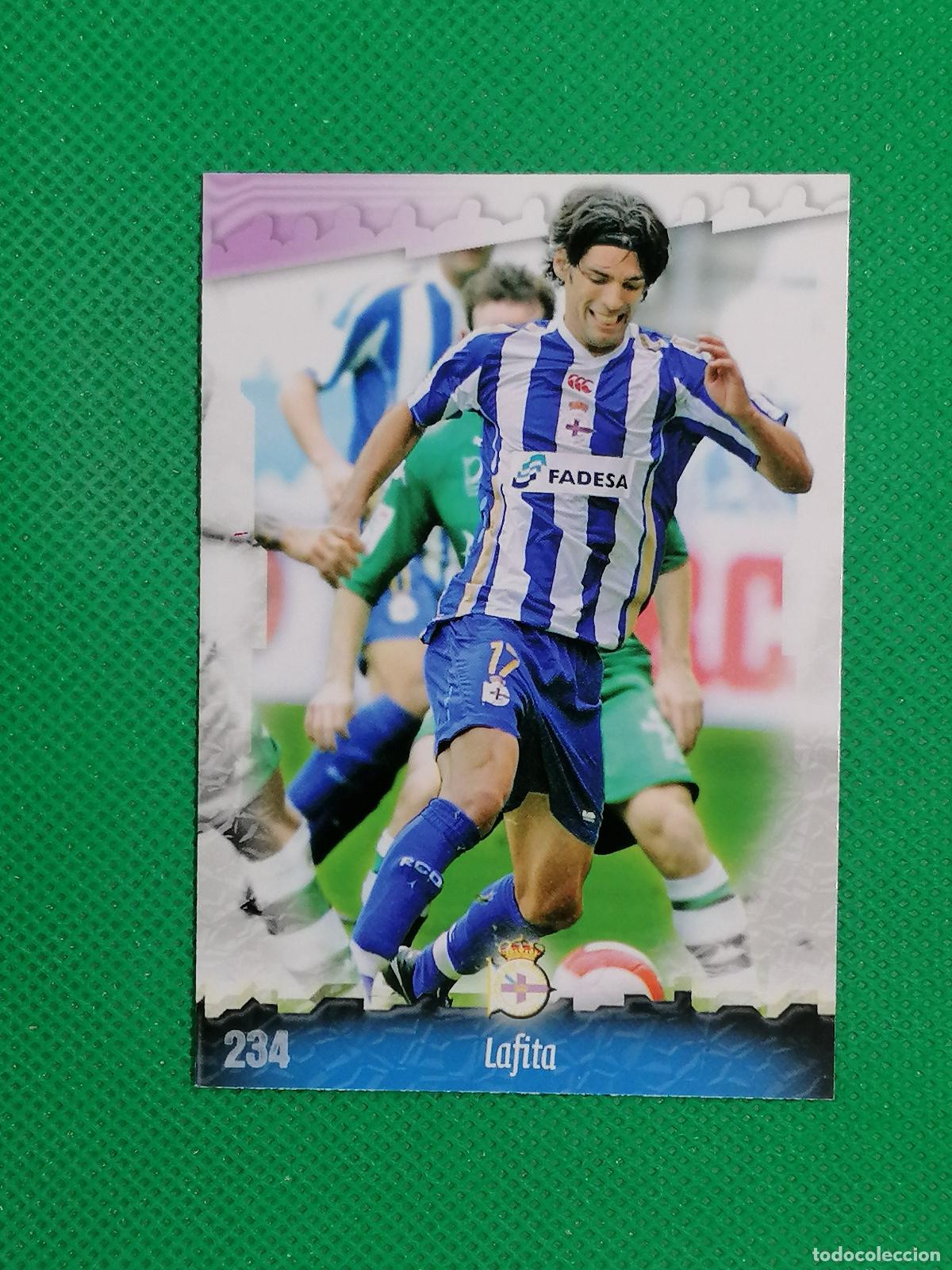 Fu&szlig;ball-Sticker: 234 LAFITA DEPORTIVO ⚽ MUNDICROMO LAS FICHAS DE LA LIGA 08 09 2008 2009 ⚽