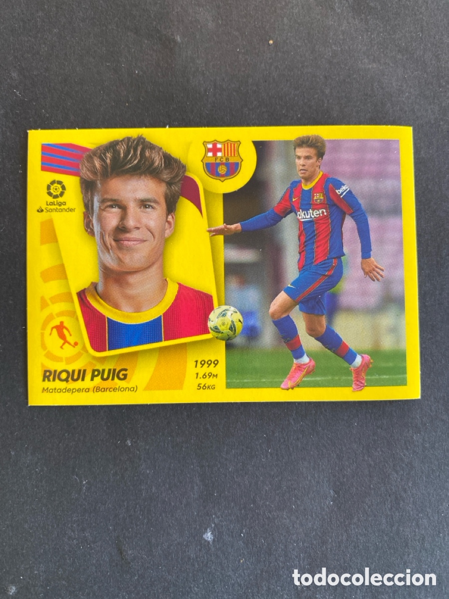 Fu&szlig;ball-Sticker: Cromo liga 21/22 Barcelona N* 15B