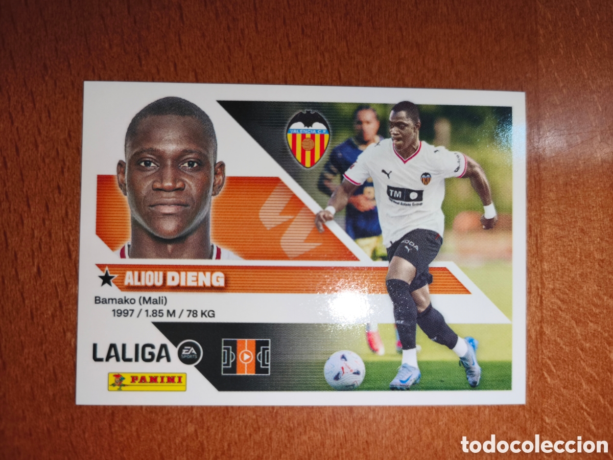 Cromos de f&uacute;tbol: Dieng n&deg;16 Bis Coloca liga este 26/27 Valencia
