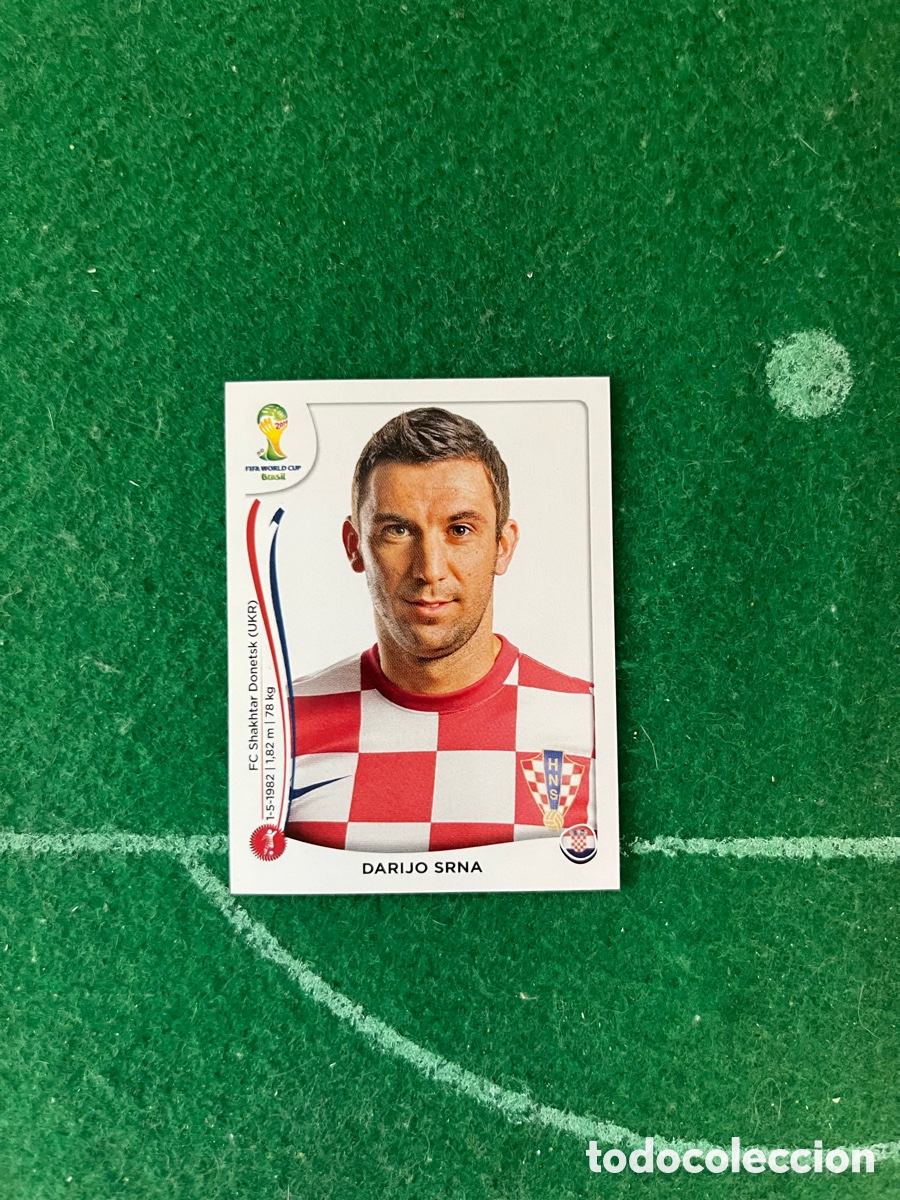 Cromos de f&uacute;tbol: 54 DARIJO SRNA CROACIA MUNDIAL 2014 PANINI