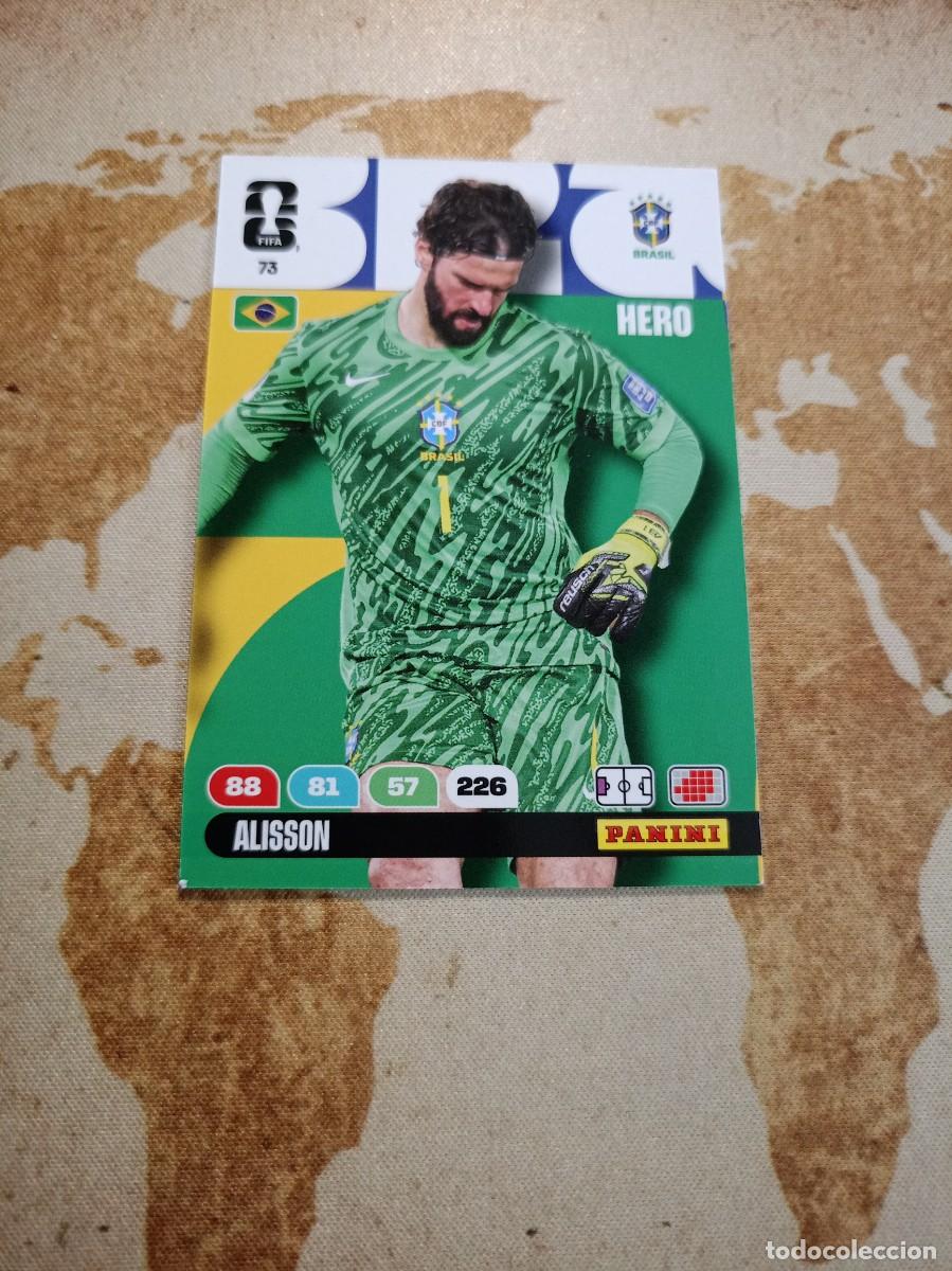 Cromos de f&uacute;tbol: # Brasil 73 ALLISON Adrenalyn WORLD cup 2026