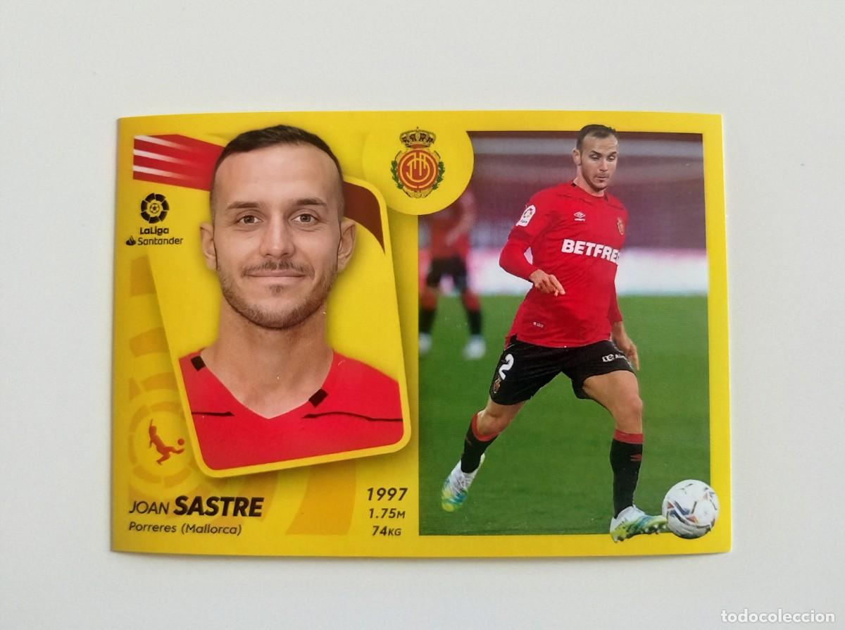 Cromos de f&uacute;tbol: Sastre 7 SIN PEGAR NUNCA PEGADO RCD Mallorca Liga Ediciones Este 21 22 / 2021 2022