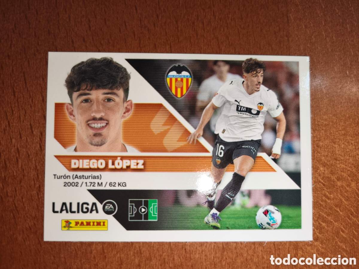 Cromos de f&uacute;tbol: Diego L&oacute;pez n&deg;18 liga este 26/27 Valencia