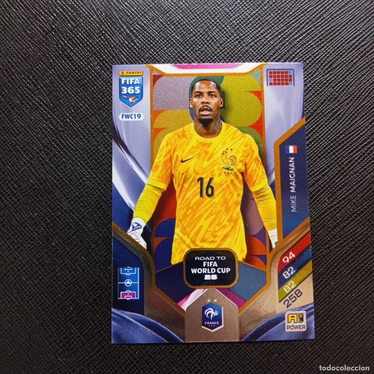 Cromos de f&uacute;tbol: FWC19 MAIGNAN FRANCIA ADRENALYN 2025 2026 FIFA 365 CROMO FUTBOL 25 26 - A215 PG48