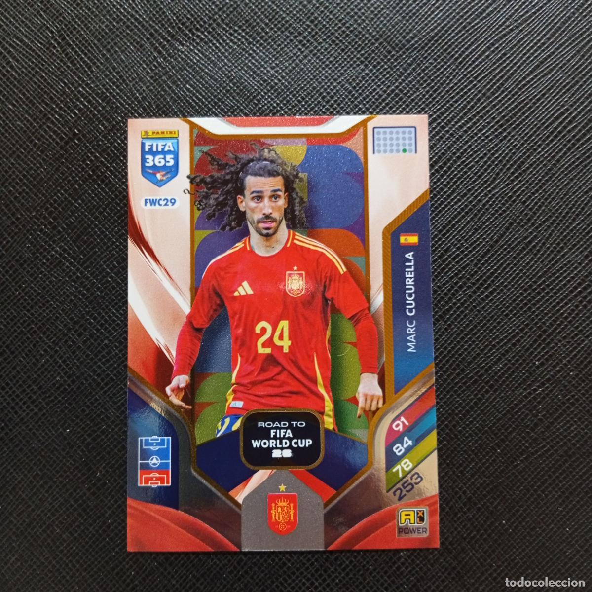 Cromos de f&uacute;tbol: FWC29 CUCURELLA ESPA&Ntilde;A ADRENALYN 2025 2026 FIFA 365 CROMO FUTBOL 25 26 - A215 PG49