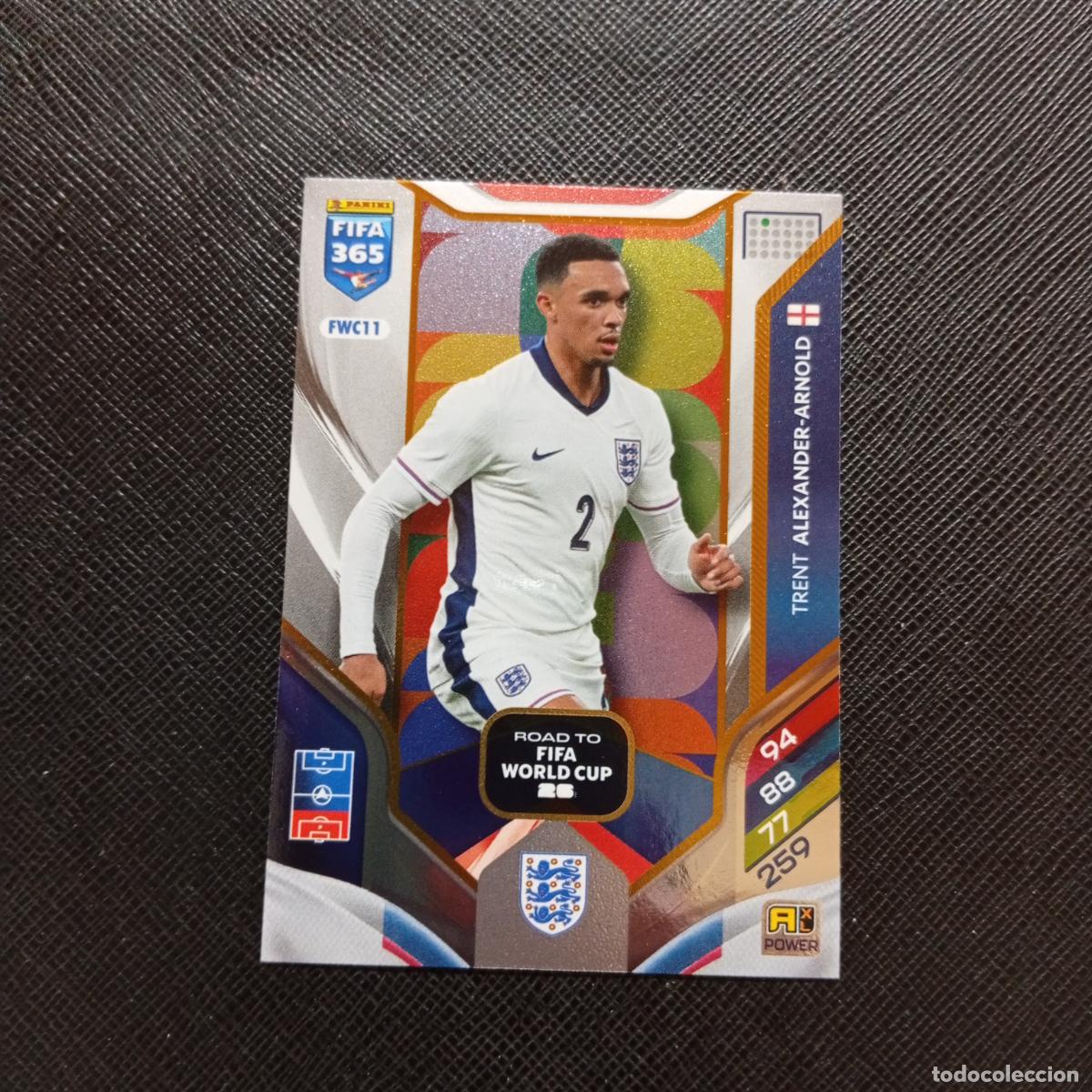 Cromos de f&uacute;tbol: FWC11 ALEXANDER ARNOLD INGLATERRA ADRENALYN 2025 2026 FIFA 365 CROMO FUTBOL 25 26 - A215 PG49