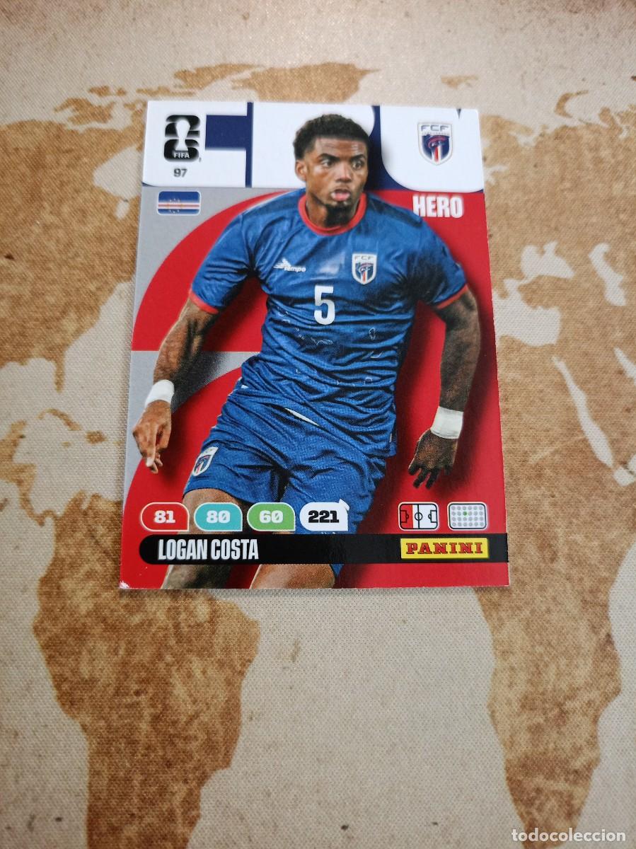 Cromos de f&uacute;tbol: # Cabo Verde 97 LOGAN COSTA Adrenalyn WORLD cup 2026