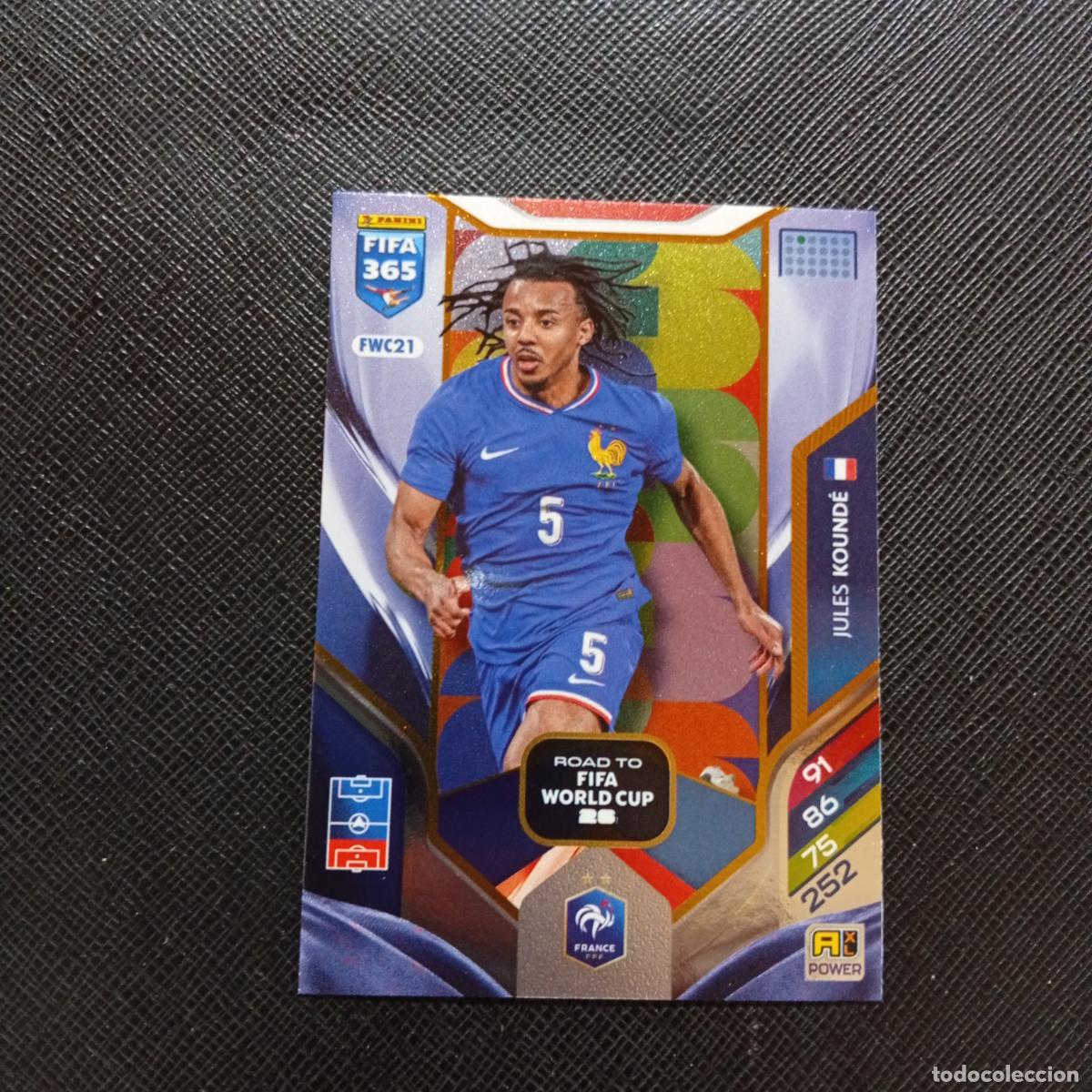 Cromos de f&uacute;tbol: FWC21 KOUNDE FRANCIA ADRENALYN 2025 2026 FIFA 365 CROMO FUTBOL 25 26 - A215 PG49