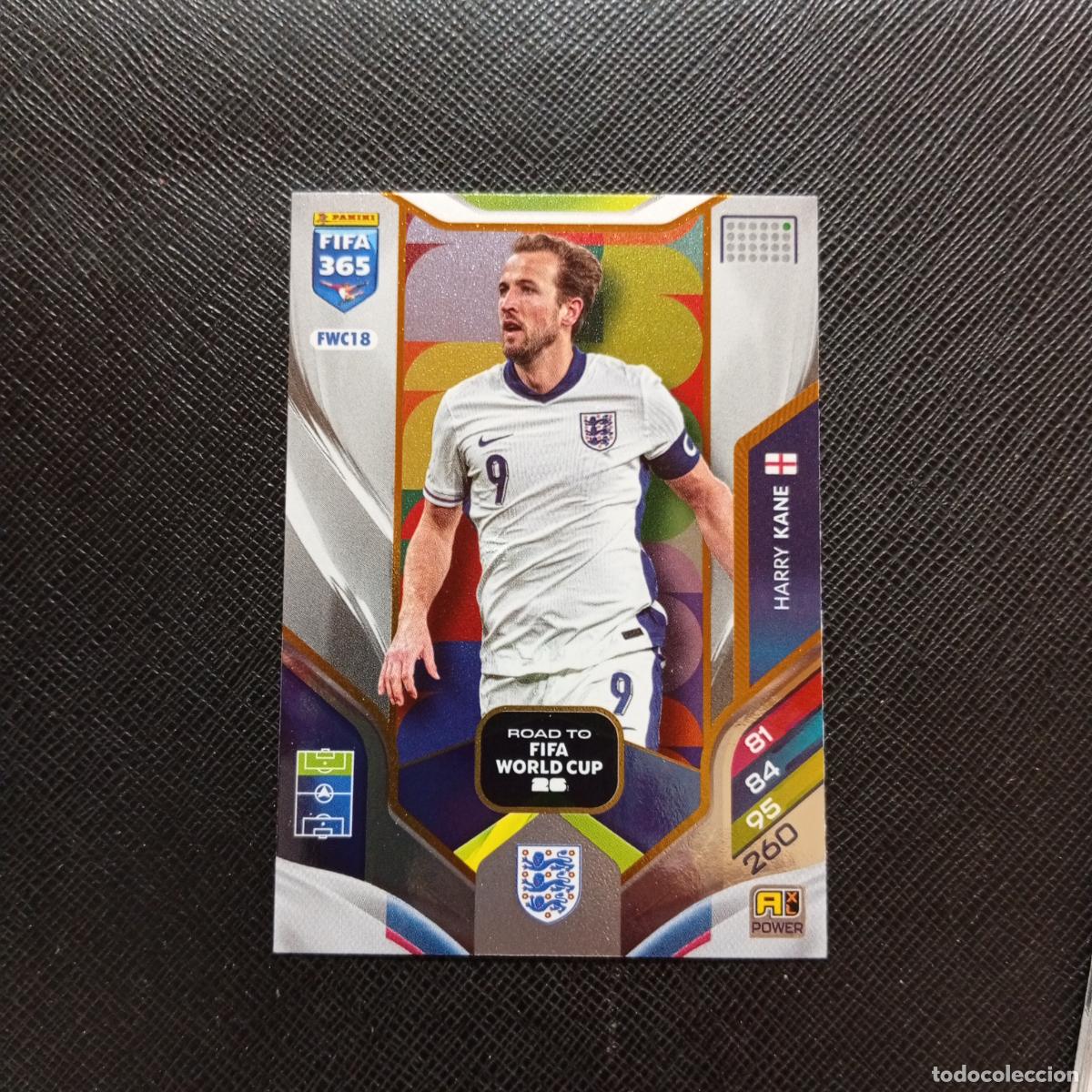 Cromos de f&uacute;tbol: FWC18 HARRY KANE INGLATERRA ADRENALYN 2025 2026 FIFA 365 CROMO FUTBOL 25 26 - A215 PG49
