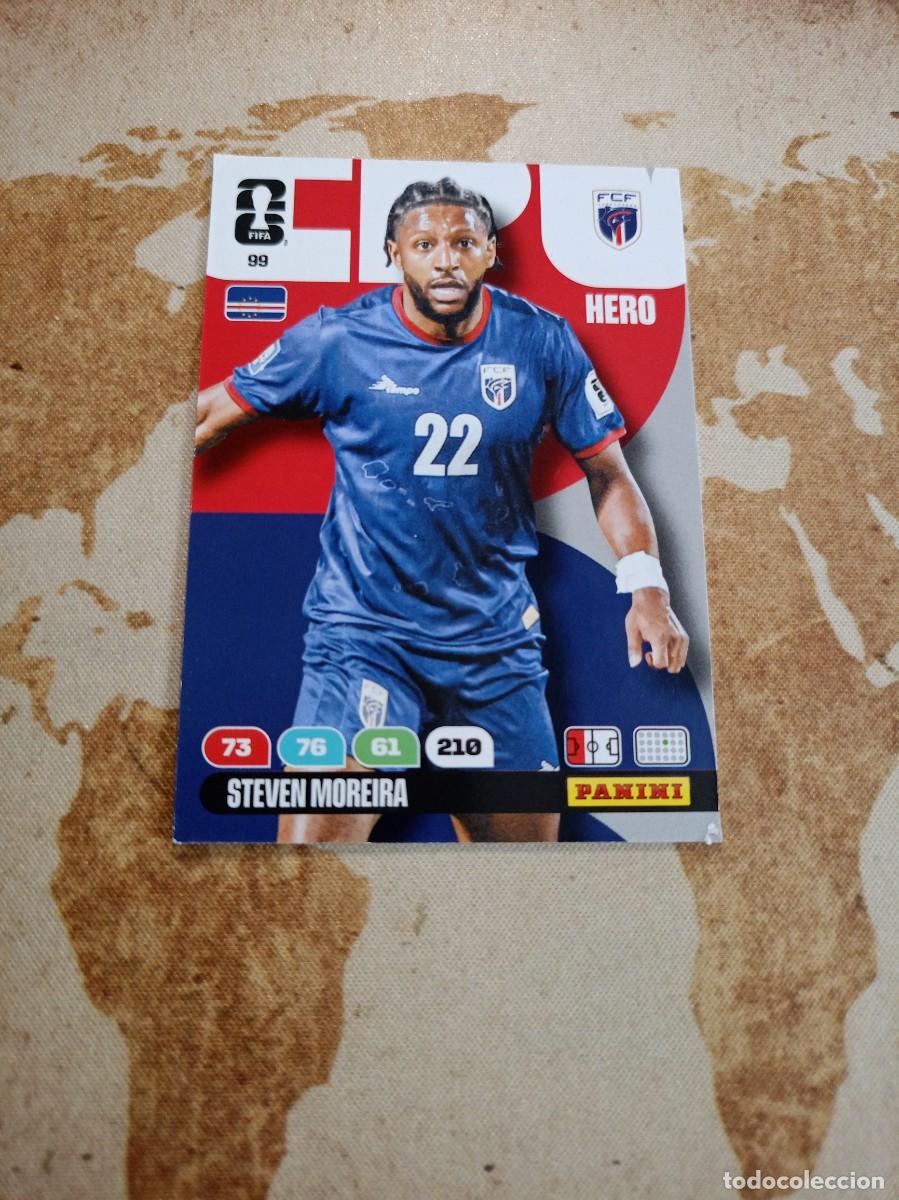 Cromos de f&uacute;tbol: # Cabo Verde 99 STEVEN MOREIRA Adrenalyn WORLD cup 2026